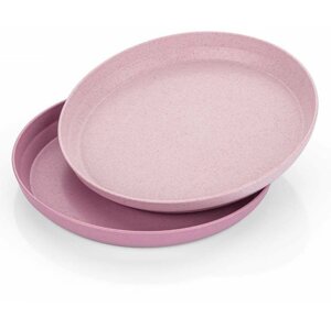 Tányér REER tányér, rózsaszín 2 darab