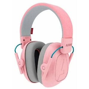 Hallásvédő ALPINE MUFFY - Gyermek szigetelt fejhallgató rózsaszín modell 2021