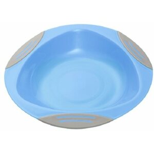Tányér BabyOno bébi tányér tapadókoronggal, kék színű