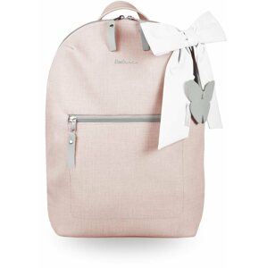 Pelenkázó hátizsák BEZTROSKA Miko hátizsák masnival Rózsaszín púder