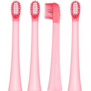 Pótfej elektromos fogkeféhez VITAMMY Dino pótfejek rózsaszín, 4 db