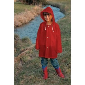 Esőkabát DOPPLER Gyerek kapucnis esőkabát, 92-es méret, piros