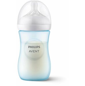 Cumisüveg Philips AVENT Natural Response 260 ml, 1 m+, kék