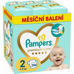 Eldobható pelenka PAMPERS Premium Care 2-es méret (224 db)