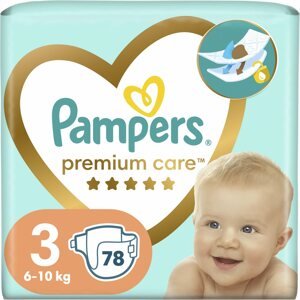 Eldobható pelenka PAMPERS Premium Care 3-as méret (78 db)