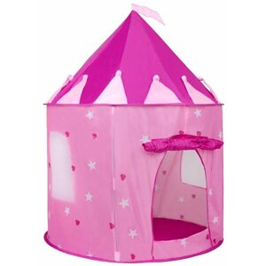 Gyereksátor BABY MIX gyermek sátor vár rózsaszínű
