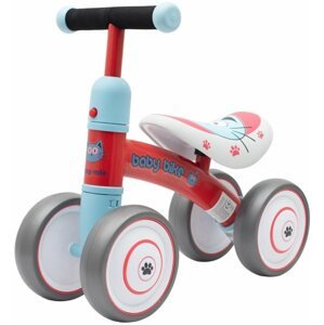 Futóbicikli BABY MIX Gyermek futóbicikli Baby Bike piros