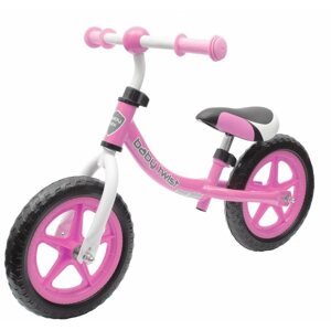 Futókerékpár BABY MIX Twist Gyerek futóbicikli - rózsaszín