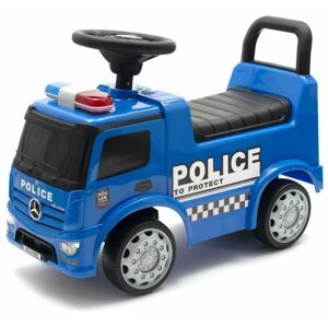 Futóbicikli BABY MIX Gyermek futóbicikli hanggal Mercedes rendőrség kék