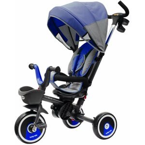 Tricikli BABY MIX Gyerek tricikli 5 az 1-ben Relax 360° kék