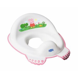 WC-ülőke TEGA BABY WC-adapter - Peppa Pig, fehér/rózsaszín