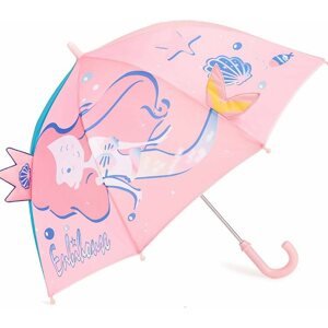 Esernyő gyerekeknek GOLD BABY gyermek esernyő Pink Mermaid