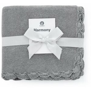 Pléd Petite&Mars Takaró Harmony Cute Grey 80×100 cm
