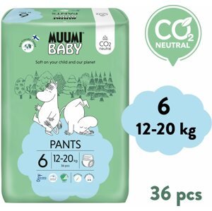 Öko bugyipelenka Muumi Baby Pants Junior 6 (36 db)