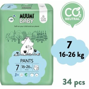 Öko bugyipelenka Muumi Baby Pants XL 7 (34 db)