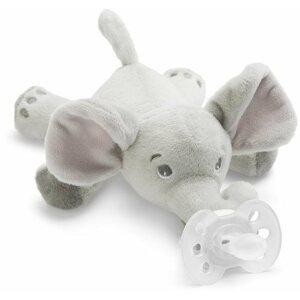 Szundikendő Philips AVENT plüss játék / cumi - elefánt