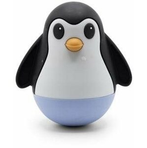 Babajáték Jellystone Designs hintázó pingvin világoskék