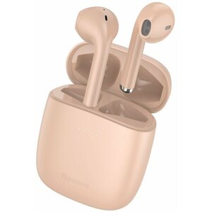 Vezeték nélküli fül-/fejhallgató Baseus Encok W04 Pro Pink