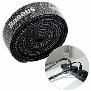 Kábelrendező Baseus Rainbow Circle Velcro Straps 3m Black