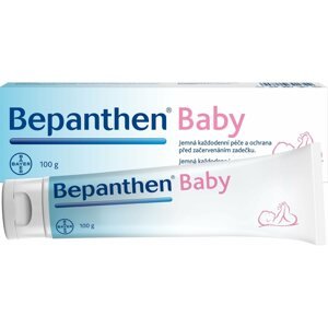 Kenőcs A Bepanthen Baby 100 g segít a pelenkakiütés elleni védelemben, a mellbimbóra is