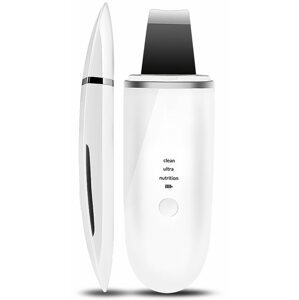 Ultrahangos arctisztító BeautyRelax Peel &lift Premium fehér, ultrahangos spatula