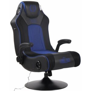 Gamer szék BHM GERMANY Nevers, fekete/kék
