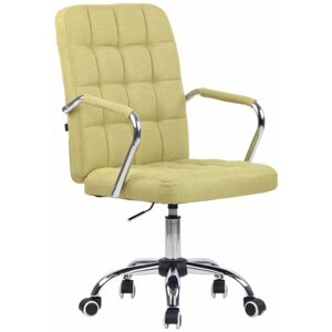 Kancelářská židle BHM Germany Terni, syntetická kůže, zelená
