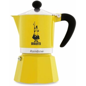 Kotyogós kávéfőző Bialetti Rainbow 3 adag sárga