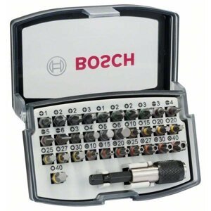 Bitfej készlet Bosch 32 részes csavarbitkészlet