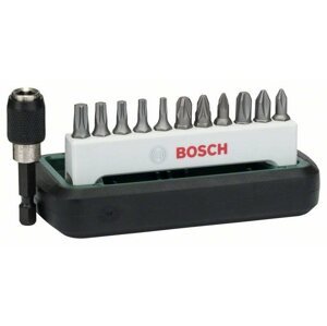 Bitfej készlet Bosch Csavarbit, szabványos, vegyes készlet, 12 részes