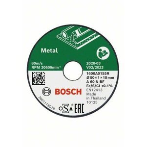 Vágótárcsa Bosch rozsdamentes acél vágókorongok Easy Cut&Grind (3 darab)