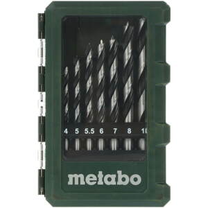 Fúrószár készlet Metabo 8 db-os fafúró szett