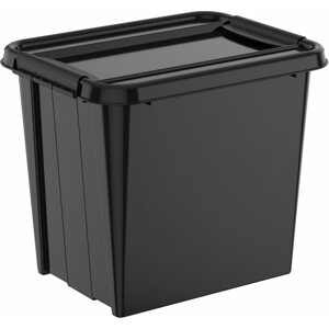 Úložný box Siguro Pro Box Recycled 53 l, 39,5 x 44 x 51 cm, černý