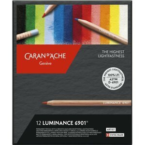 Pastelky CARAN D'ACHE Luminance 6901 12 barev