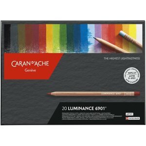 Pastelky CARAN D'ACHE Luminance 6901 20 barev