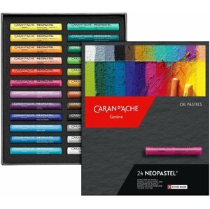 Olejové pastely CARAN D'ACHE Neopastel 24 barev