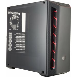 Számítógépház Cooler Master MasterBox MB510L Red Trim
