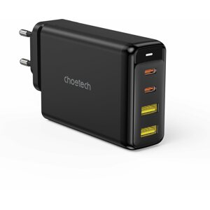 Hálózati adapter ChoeTech PD 140W GaN 2*USB-C+2*USB-A Charger