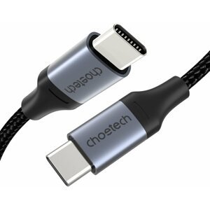 Adatkábel ChoeTech PD 60W 1.2m USB-C to USB-C braid Cable