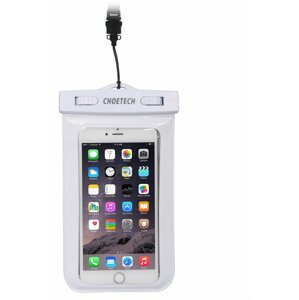 Mobiltelefon tok ChoeTech fehér vízálló telefontok
