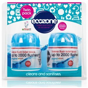 Környezetbarát tisztítószer ECOZONE WC frissítő és tisztítószer 2 × 95 g