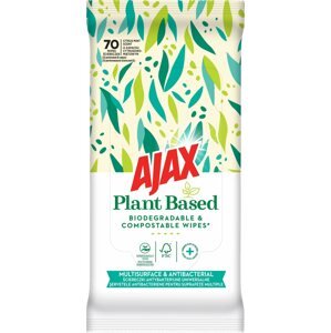 Fertőtlenítő AJAX tisztító kendők 70 db