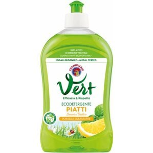 Öko mosogatószer CHANTE CLAIR Eco Vert Piatti Limone és Basilico 500 ml