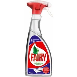Konyhai zsíroldó FAIRY Professional 2 az 1-ben fertőtlenítő, zsíroldó spray 750 ml