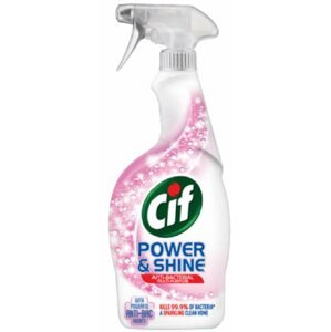 Fertőtlenítő CIF Power & Shine antibakteriális többcélú spray 700 ml