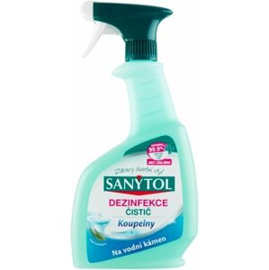 Fürdőszoba tisztító SANYTOL Fürdőszobai fertőtlenítő tisztítószer 500 ml