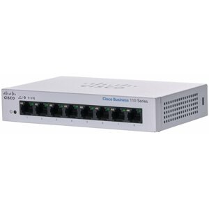 Switch CISCO CBS110 Unmanaged 8-port GE, Desktop, Ext PS