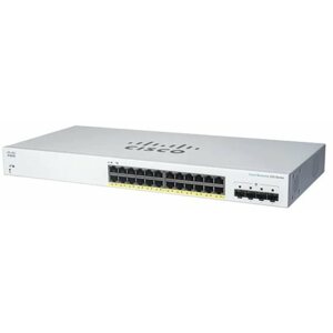 Switch CISCO CBS220 Smart 24-port GE, Full PoE, 4x1G SFP