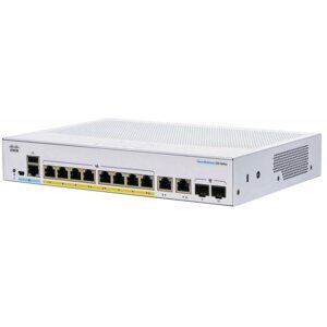 Switch CISCO CBS250 Smart 8-port GE, PoE, Ext PS, 2x1G Combo