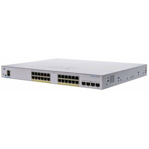 Switch CISCO CBS350 Managed 24-port GE, Full PoE, 4x10G SFP+